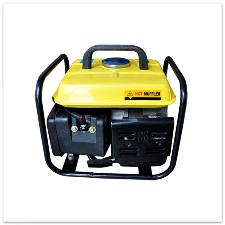 950 gasoline engine with frame portable small gasoline generator household single phase 220V outdoor camping