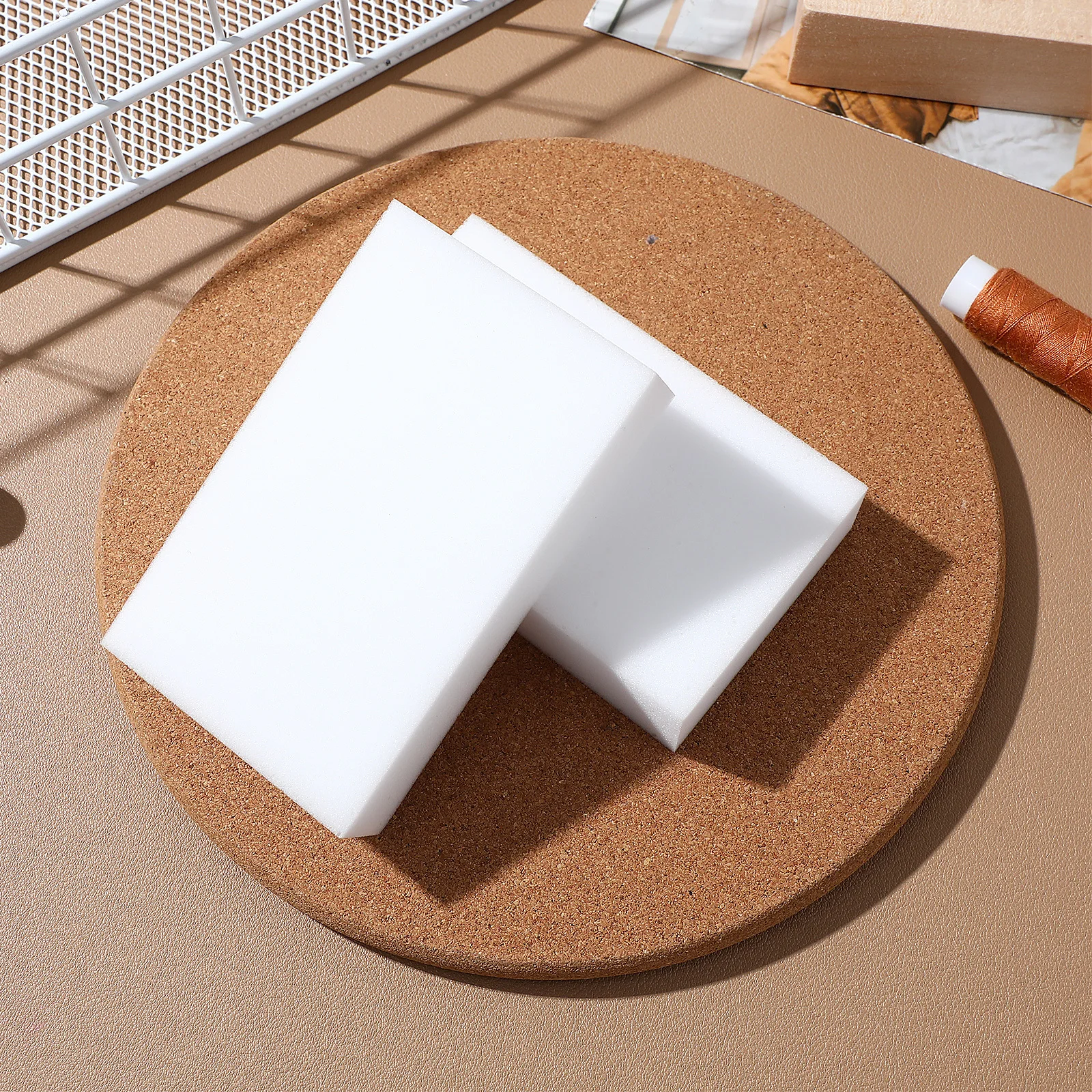 

10Pcs Manual DIY Sponge Cushions Felting Holder Excellent Effect Lightweight Needle Felting Sponges DIY Felt Crafts Sponges