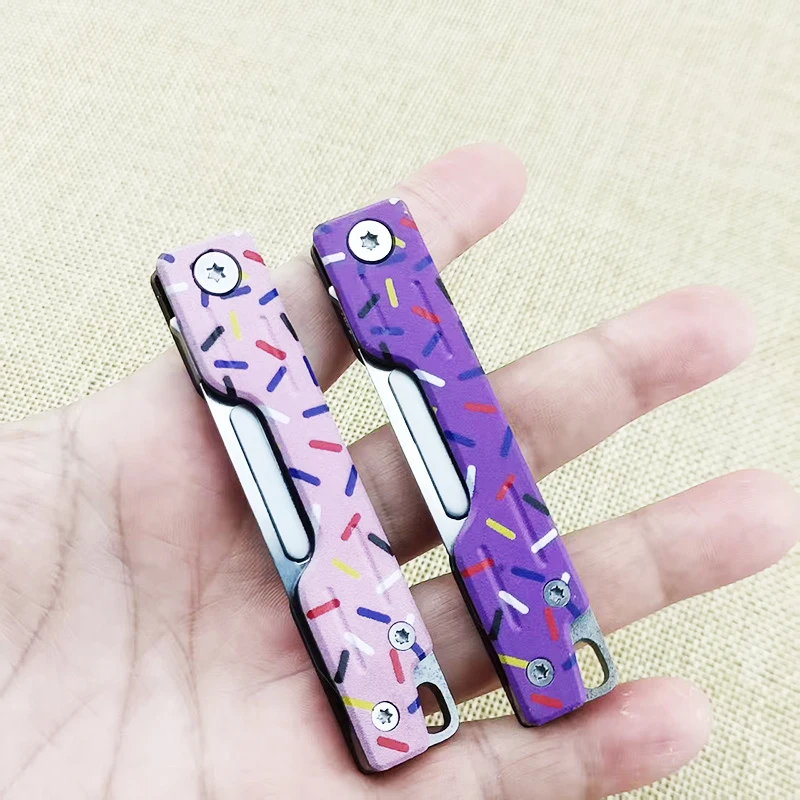 Stainless Steel Folding Knife Medical Box Opener Machinery Pocket Knife With 10 Replaceable Blades Hobby Knife Multifunctional