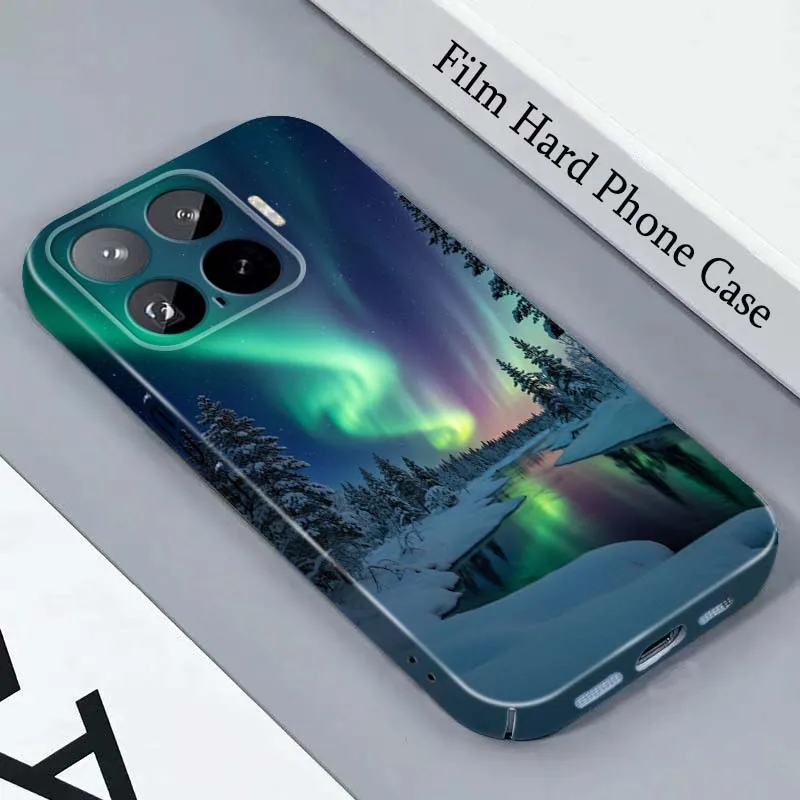 Funda Rígida para Teléfono Aurora Snowy Forest River For Honor Play Magic 8 7 6 X9d X9c X9 X8b X8A X8 500 200 X50 X60 Lite GT Pro