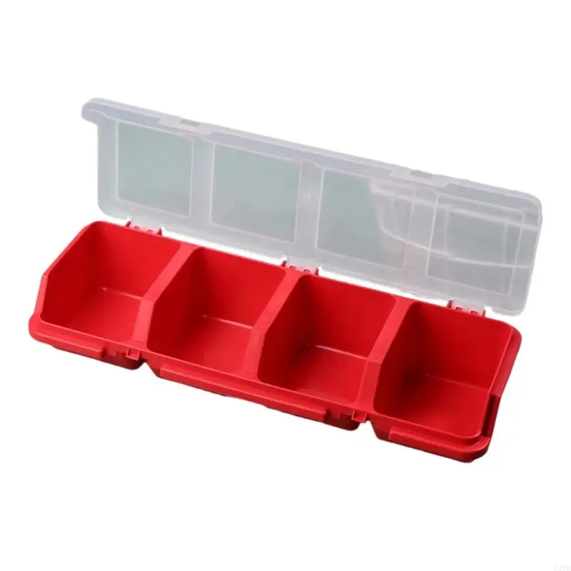 Storage Small Parts with Lid Hardware Jewelry Storage Case