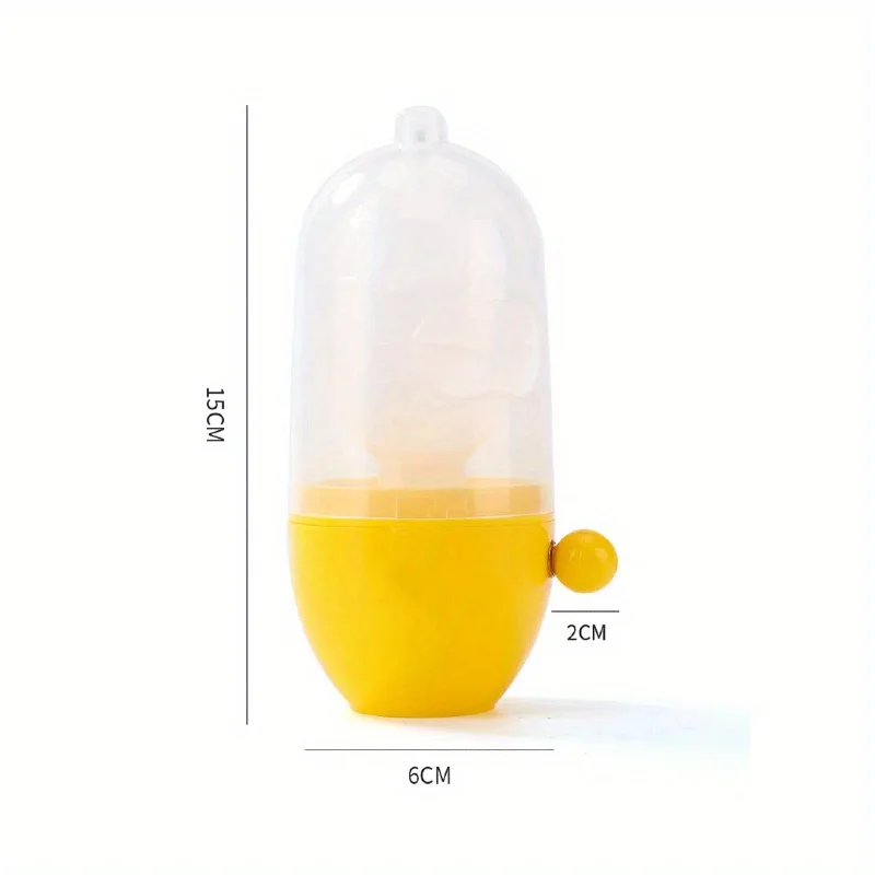 Practical New Manual Egg Yolk Shaker Spin Scrambler Pull Type Egg Mixer Household Egg Maker Kitchen Cooking Gadget Accessory