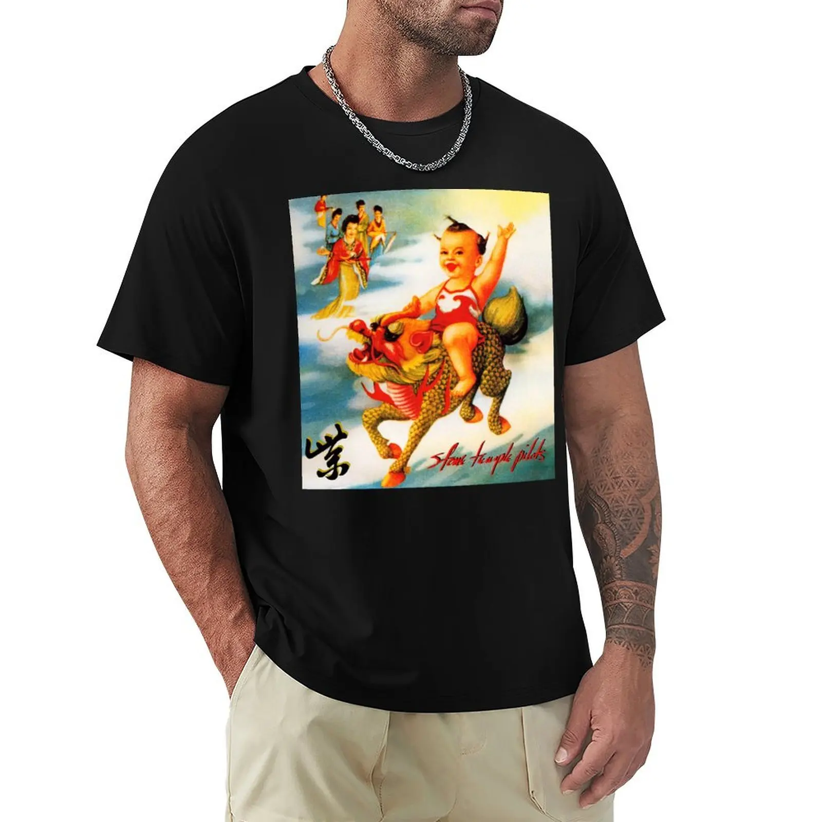 

Best rock band STP T-Shirt cheap stuff funny meme t-shirts custom t-shirts Short sleeve tee mens big and tall t shirts