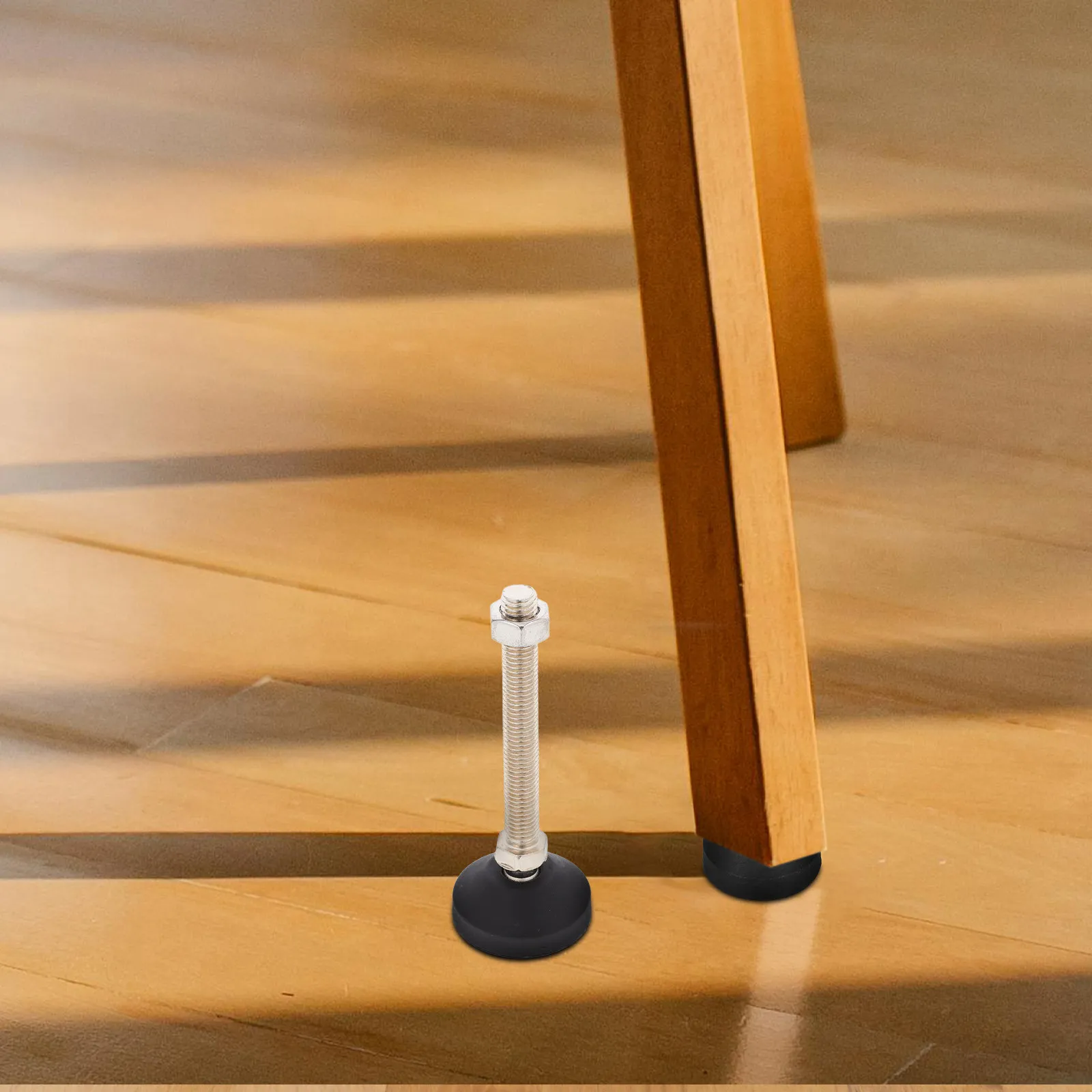 4Pcs Anti-Slip Mechanical Foot Adjustable Height Support for Furniture Equipment Shelves Assembly Line Metal Bearing Cup