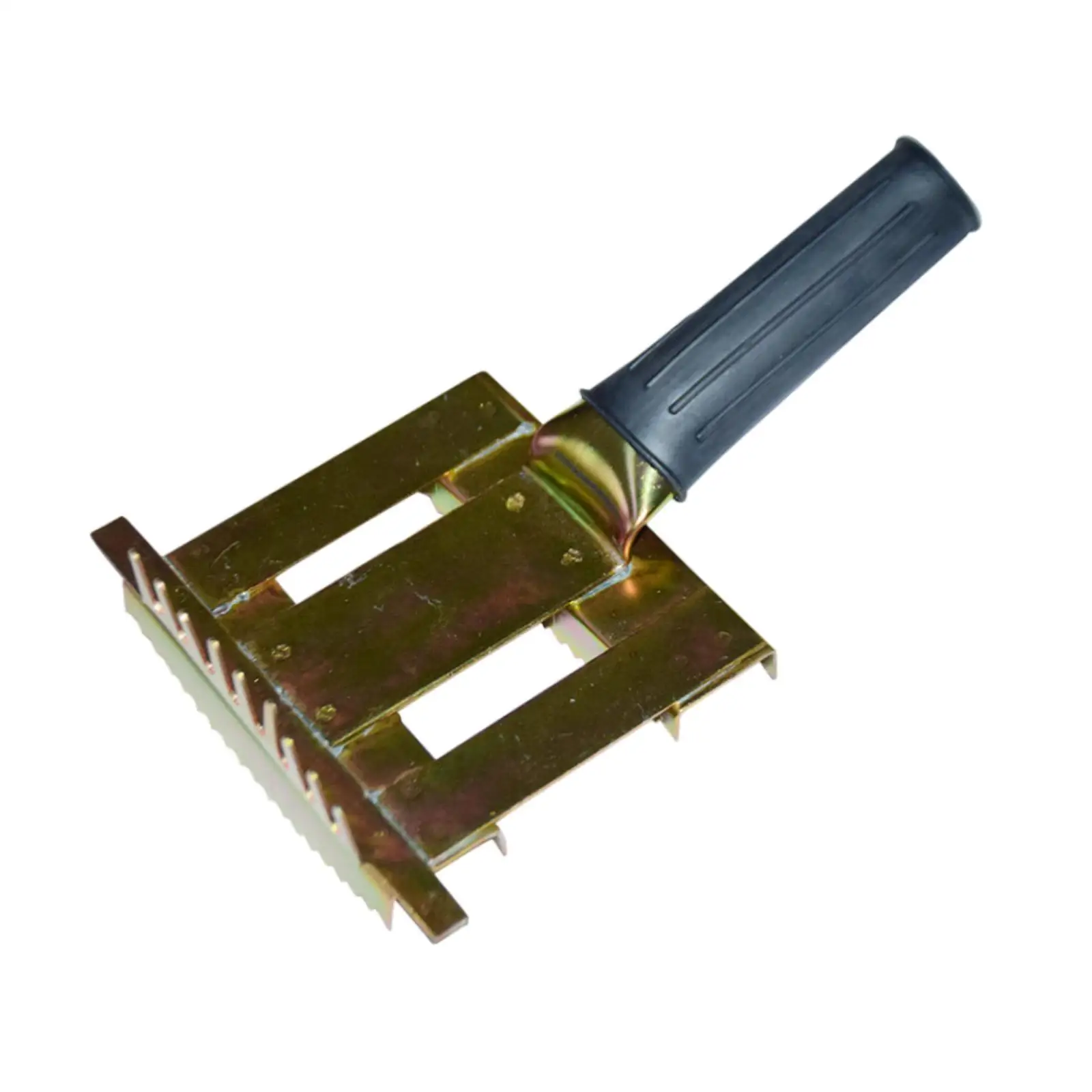 مشط تساقط الماشية، مقبض غير قابل للانزلاق، فرشاة تهذيب الماشية المهرية #3