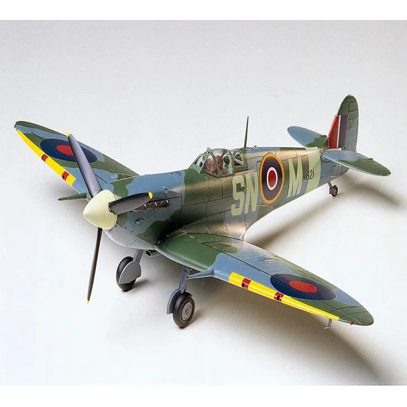 Tamiya 61033 1/48 Britain Supermarine Spitfire Mk.Vb Airplanes Assembly Model Building Kits Plastic Toys for Model Hobby DIY