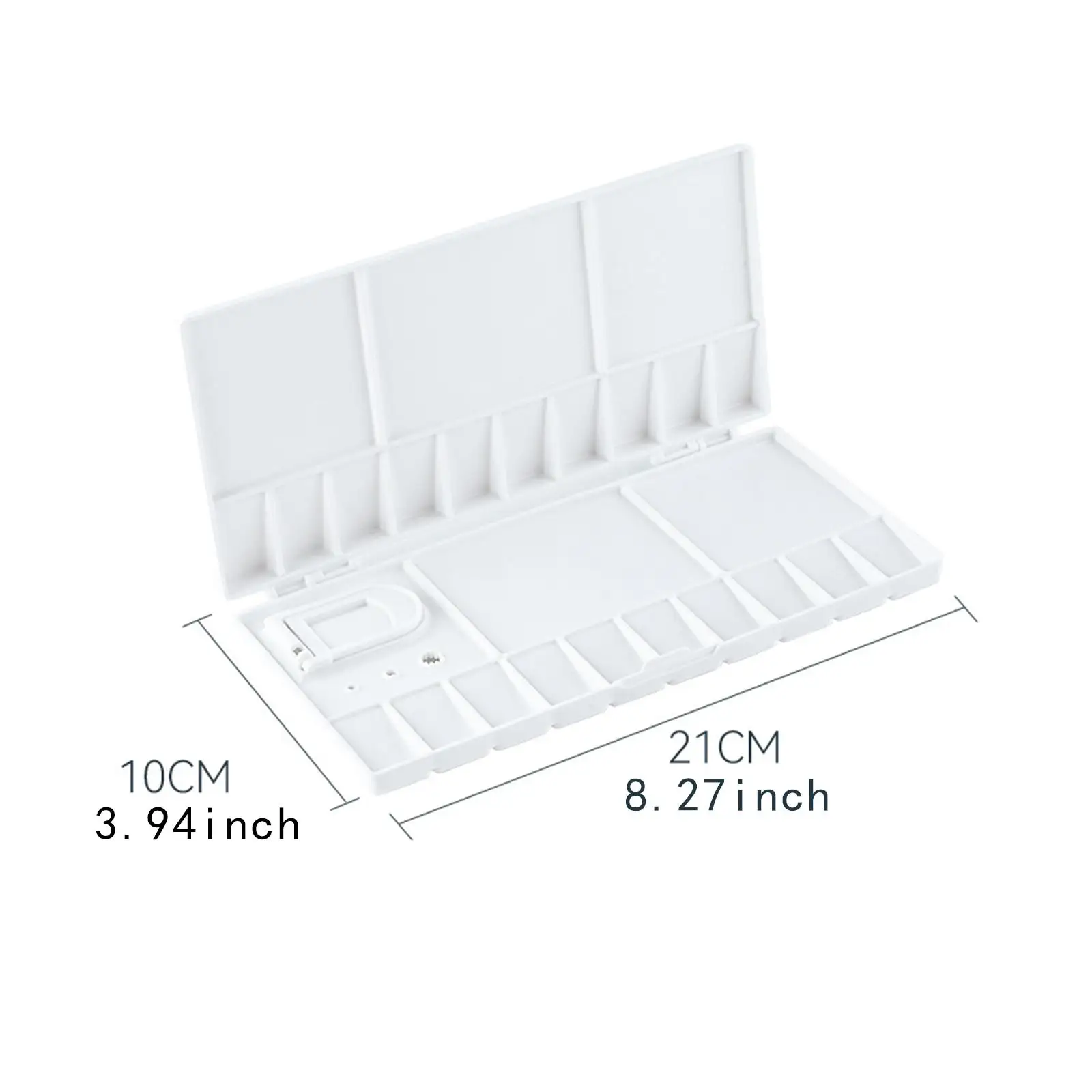 لوحة ألوان مائية مكونة من 25 شبكة لطلاء زيت الأكريليك خفيف الوزن ومطوي