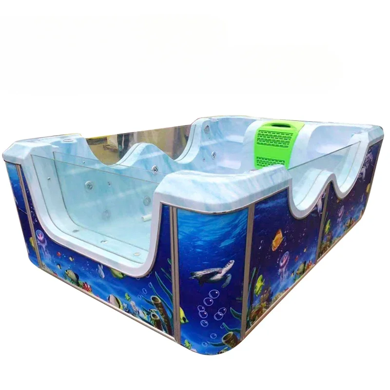 Baby swimming pool commercial large acrylic tank surfing swimming pool mother and baby store equipment baby