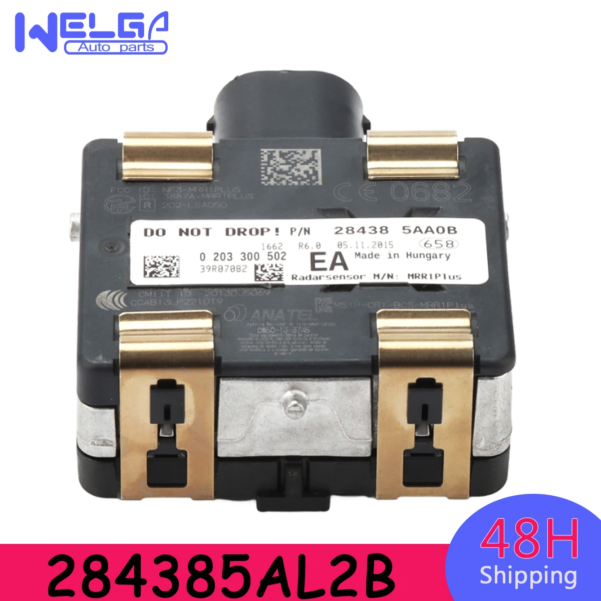 Car ​Accessories ​Adaptive Cruise Distance Sensor Radar 284385AA0A 284385AL2B 284385AA0B For Nissan Murano 20152017 2.5 3.5L New