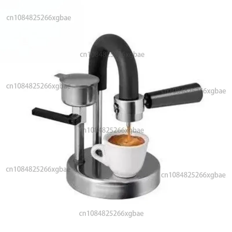 Stainless Steel Moka Pot Stovetop Espresso Maker Portable Coffee Brewer For Home Office Daily Use Rich Flavor Coffee Pot