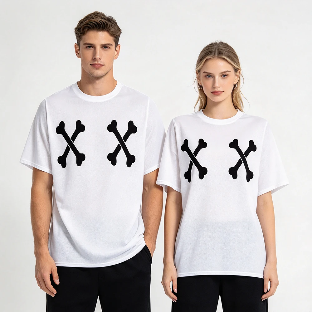 All of You Laura XX T-Shirt Summer Casual Short Sleeve O Neck Loose Mesh Tshirt Streetwear Unisex Men Women T Shirt Full Print