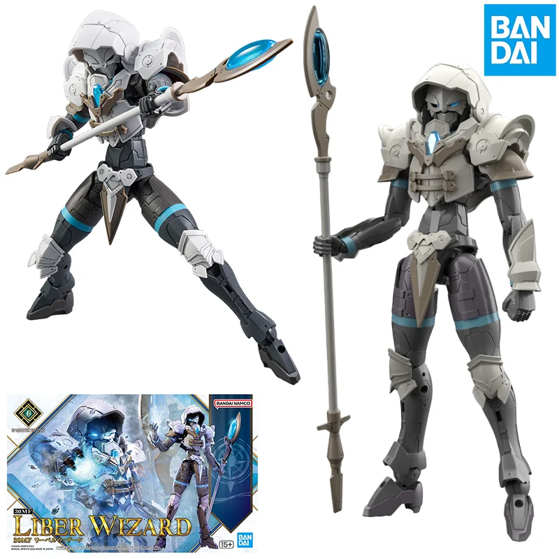 

Bandai Original MODEL KIT 30 MINUTES FANTASY LIBER WIZARD Anime Action Figure Assembly Model Toys Model Gifts For boys