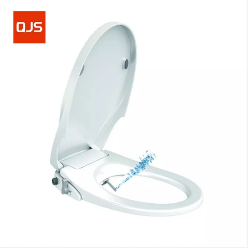 

Intelligent Flushing Toilet Cover Female Washing Buttocks Seat Non-electrical Cleaning Stool Cover Toilet Lid with Bidet Washing