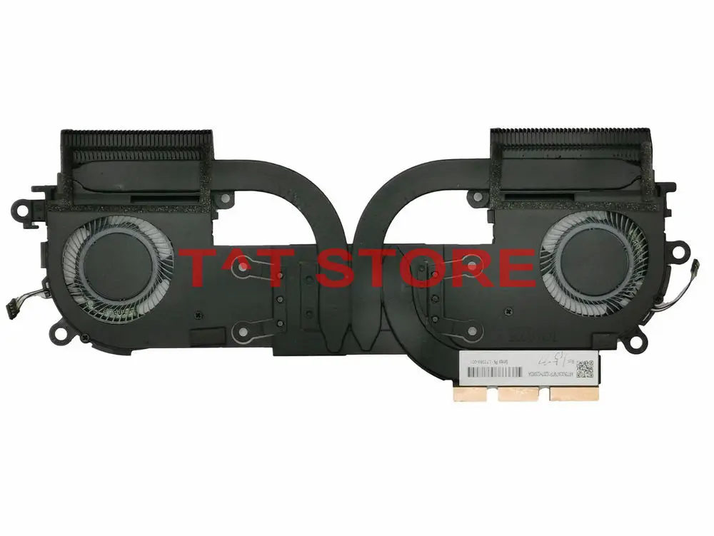 Original For HP Spectre 13-AW 13-aw2042TU TPN-Q225 Laptop Cpu Cooling Fan Cooler Thermal Heatsink M20071-001 TestedFree Shipping