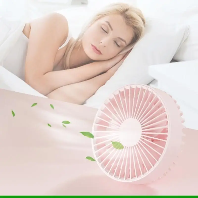 U55C 5.9'' Multifunctional Desk Fan Rechargeable Camping Fan Gift for Valentine's Day