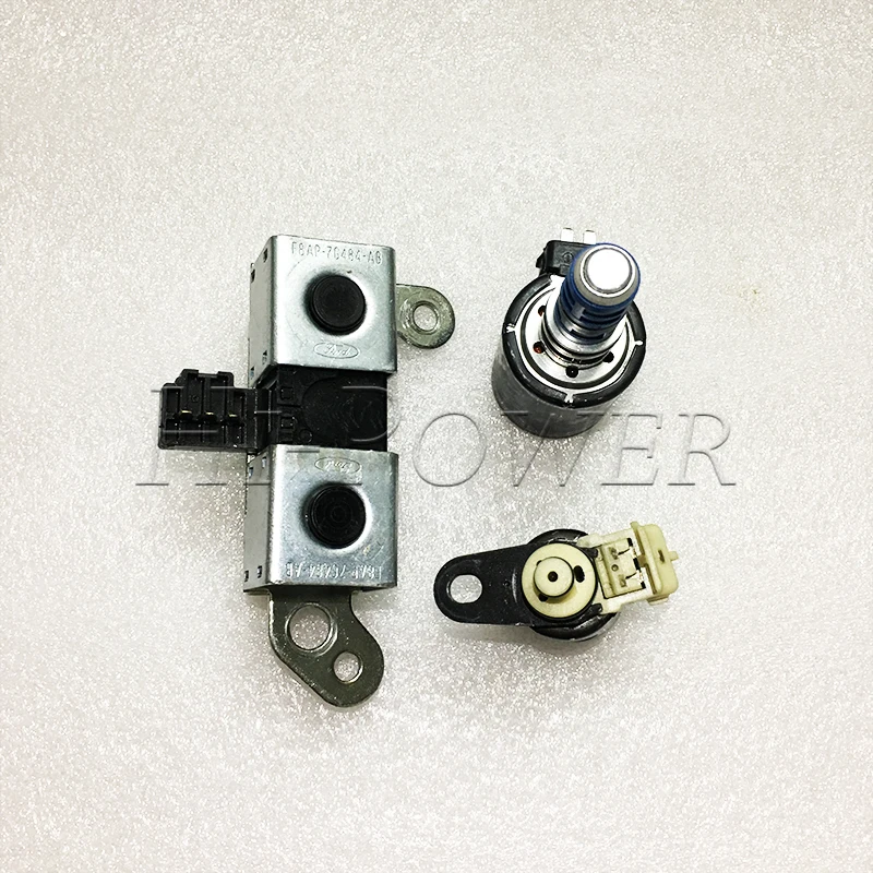 

OEM 4R70W 4R75W 3PCS Transmission Solenoid kit Valve for Ford F150 Solenoid Set Shift / EPC / TCC 1998-2004 (99128)