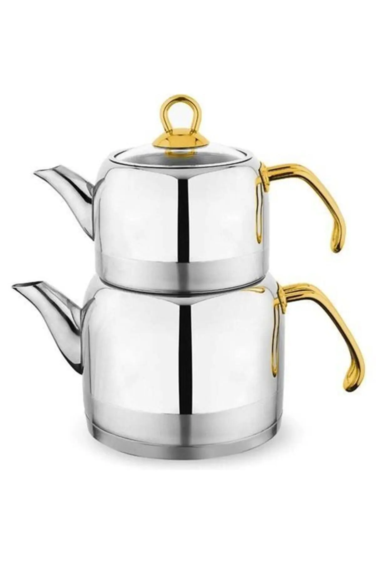 Modern Metal Non Stick Fireproof Teapot Set Heat Resistant Stainless Tea infalpot Kettle Handmade Teapot With Handle