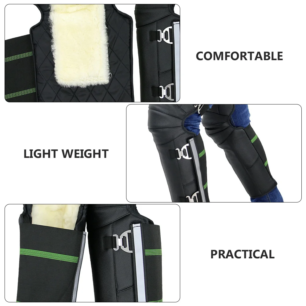 

1 пара мотоциклетных наколенников, теплые ветрозащитные защитные рукава для верховой езды, регулируемое спортивное снаряжение на открытом воздухе, наколенники