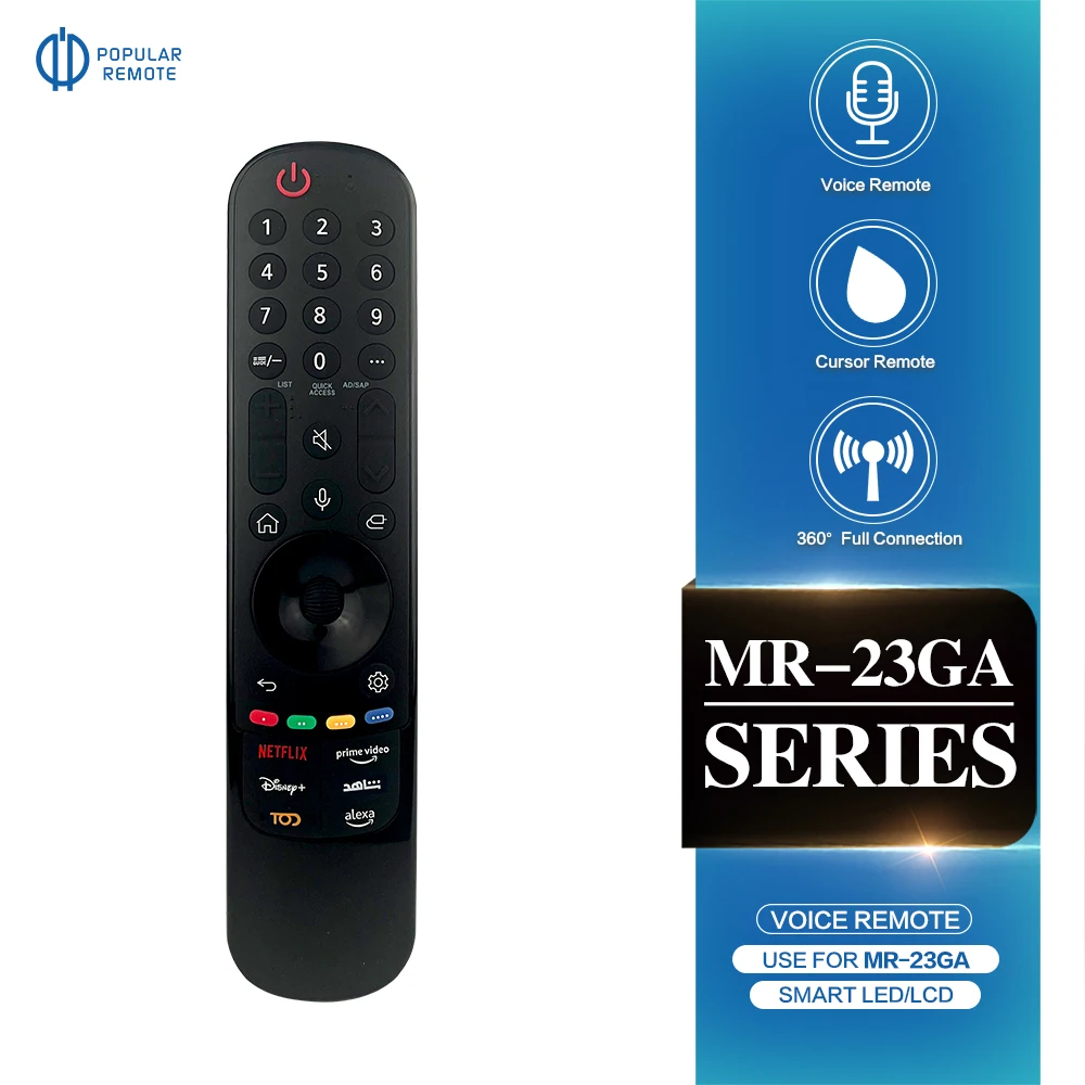 Maggic MR23GA Voice Remote Replacement for  Magic Remote MR22GN with Pointer and Voice Function