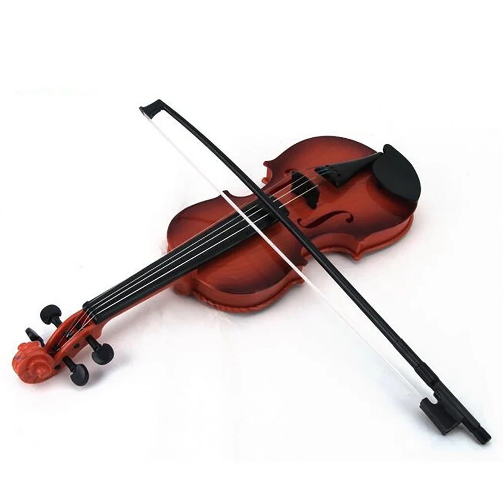 Adjustable String Simulation Musical Instrument Violin Toy for Children Beginner Birthday Holiday Party Gift