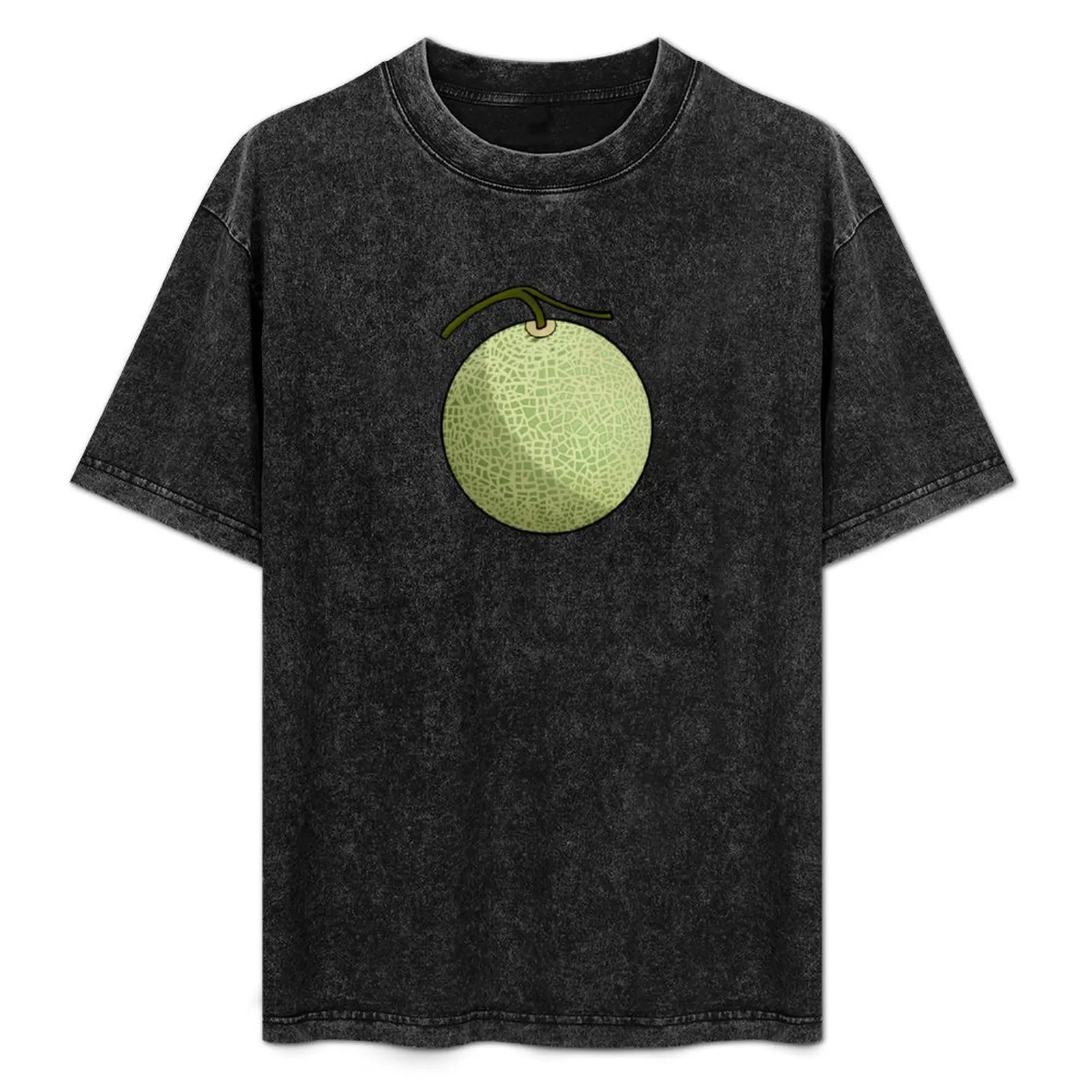 Camiseta Yubari King Melon, camiseta informal básica de color liso