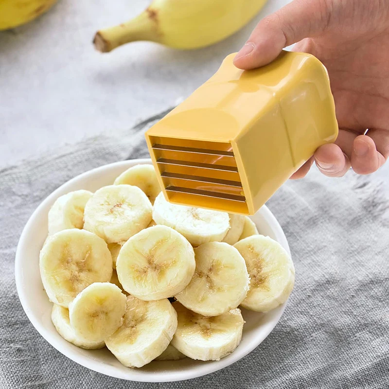 Cup Slicer Strawberry Slicer Stainless Steel Egg Slicer Banana Slicer Quickly Make Fruit Vegetable Cutter Creative Kitchen Gadge - view 4