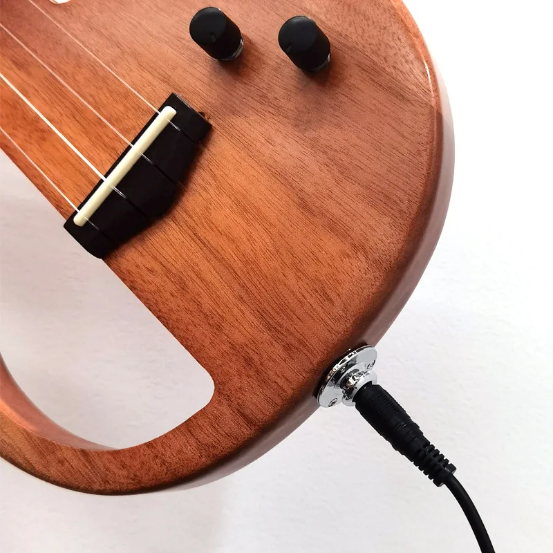 23 inch electric ukulele solid wood wholesale entry-level children's small guitar electric case ukulele