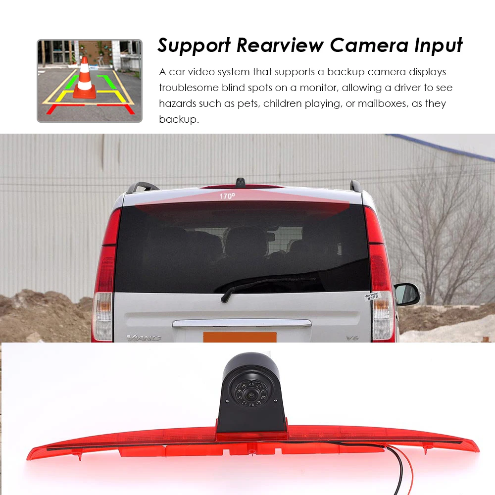 Android car radio with Wireless carplay GPS Navigation+ HD Rear view camera for Mercedes Benz viano Vito W639 V6 2003 - 2014