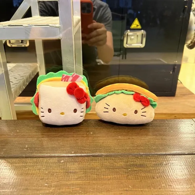 

New Hello Kitty Anime Kawaii Sanrio Ins Fashion Lovely Doll Pendant Cute Cartoon Bag Decoration Plush Toys Gifts for Girls
