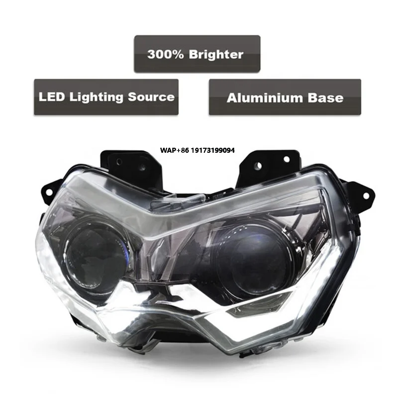 

Изготовленный на заказ послепродажный 60 Вт IP67 водонепроницаемый комплект аксессуаров для светодиодных фар для Z900 новый сорт 6000K системы освещения мотоциклов