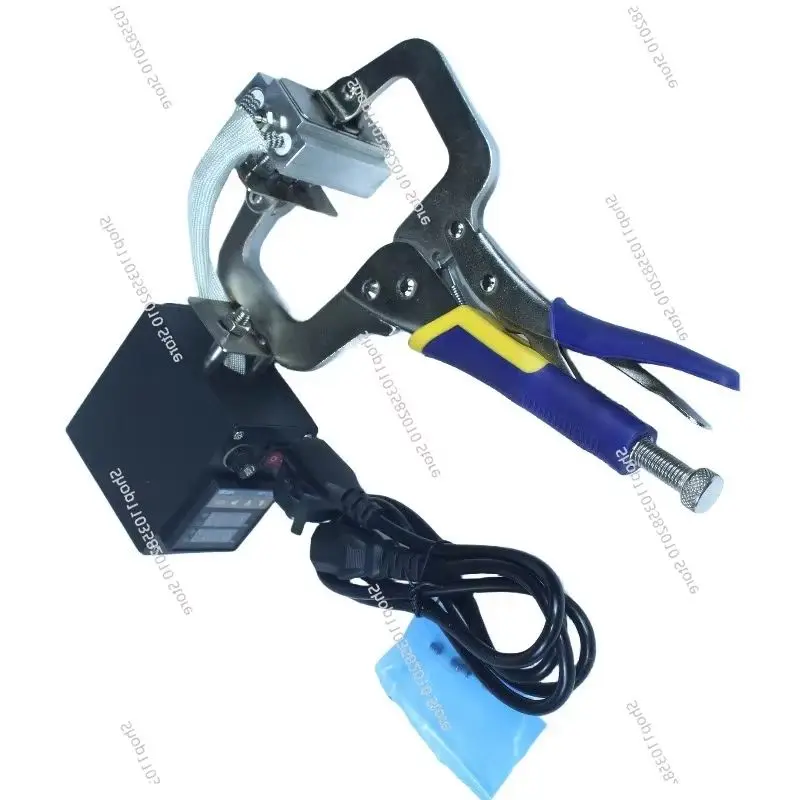 220V 500W Hand Clip Hot Stamping Machine, Cycle Mold Stamping Rubber Number Changing Tool for Heat Press