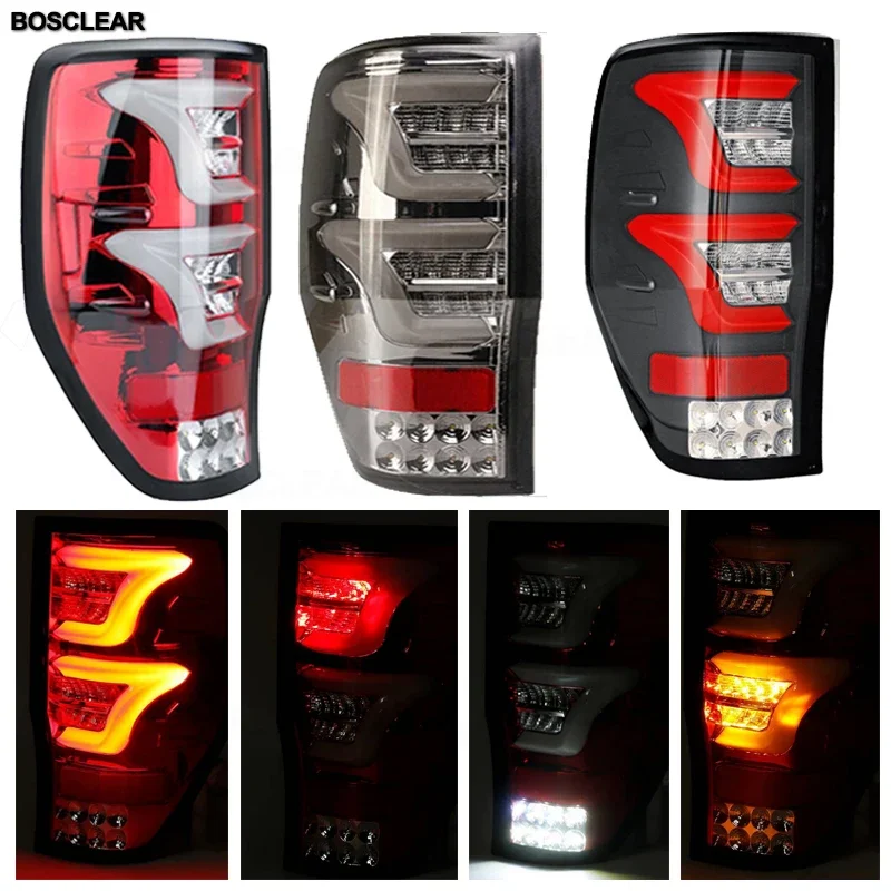 

1Pair Rear Tail Lights Lamp For Ford Ranger Raptor T6 T7 PX XL XLT MK1 MK2 2012-2019 taillight brake light Lamp Drl Accessories
