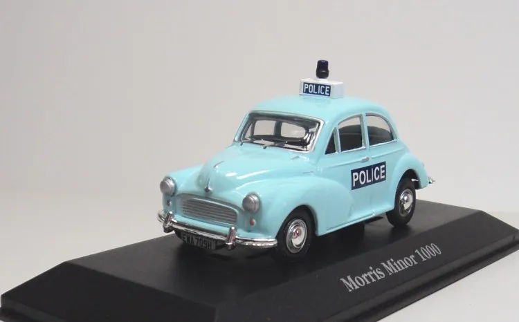 

Diecast ATLAS 1:43 Scale MORRIS Minor 1000 South Yorkshire Police Car Alloy Car Model Collectible Toy Gift Souvenir Display