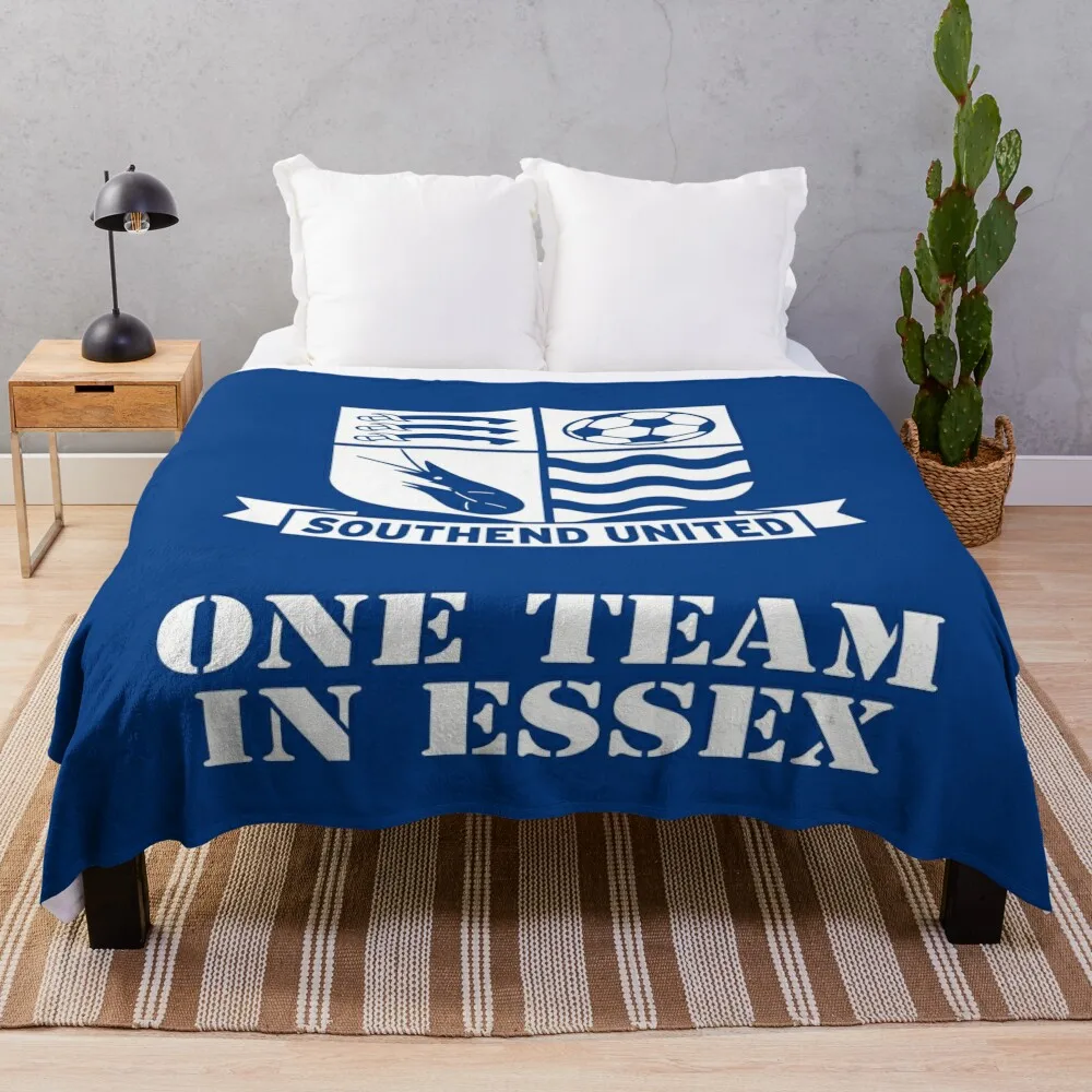 

SOUTHEND UNITED FC Throw Blanket funny gift Nap Plaid on the sofa Blankets