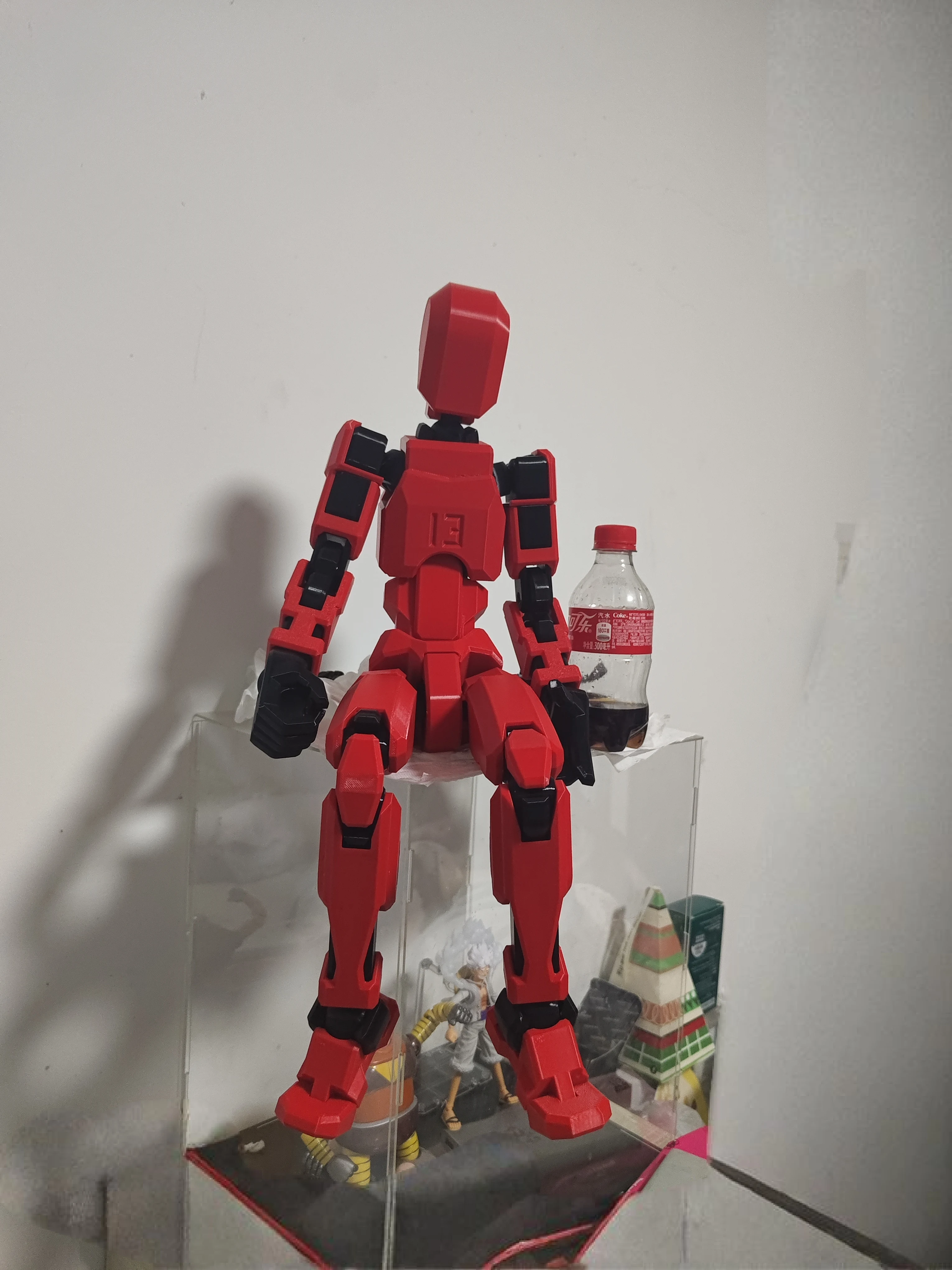 60 ซม.ขนาดใหญ่ Multi-Jointed Movable Shapeshift หุ่นยนต์ 2.0 3D พิมพ์ Mannequin Dummy 13 ตัวอักษรตัวเลขของเล่นสําหรับเด็กผู้ใหญ่