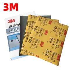 P1500/ 2000 / 2500 3M 401Q Beauty polishing wiper papercar paint scratch repair paint polishing sandpaper 227x280mm