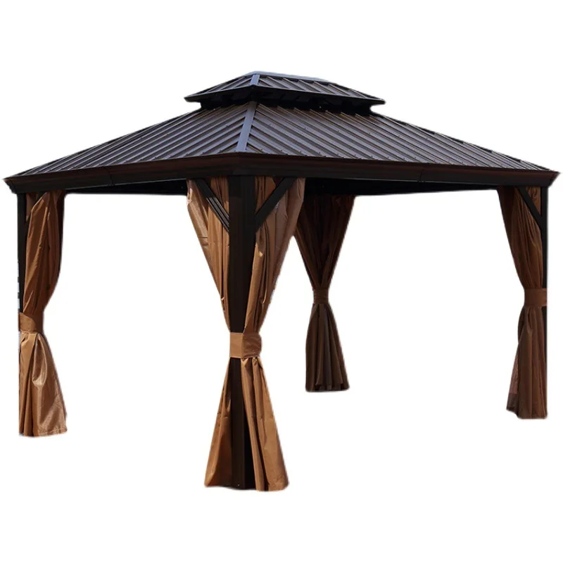 

Outdoor leisure sun shade anti-large canopy aluminum alloy tent pavilion