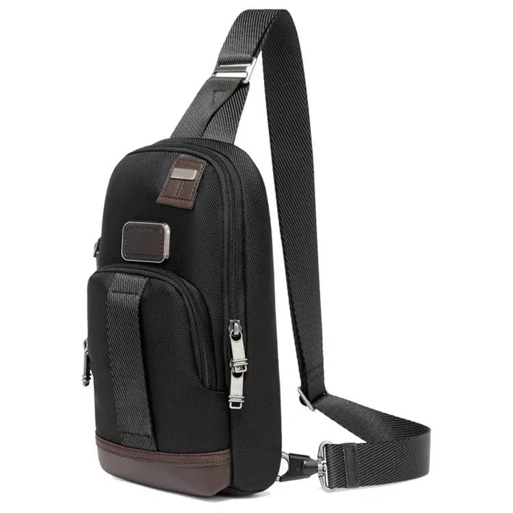 Ballistic nylon breast bag men's 2223402 casual fashion lightweight messenger bag shoulder bag