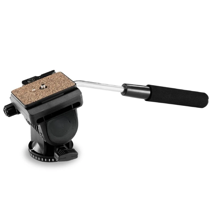 

Tripod Panoramic Hydraulic, Adjusting Handle PTZ Quick Release Board Bird Watching Photography