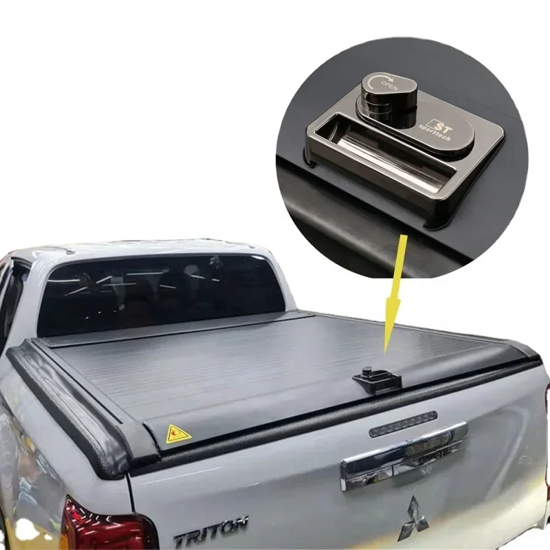 

Hard Aluminum Alloy Waterproof Retractable Cover Tonneau Cover With Password Lock For Mitsubishi L200/Triton