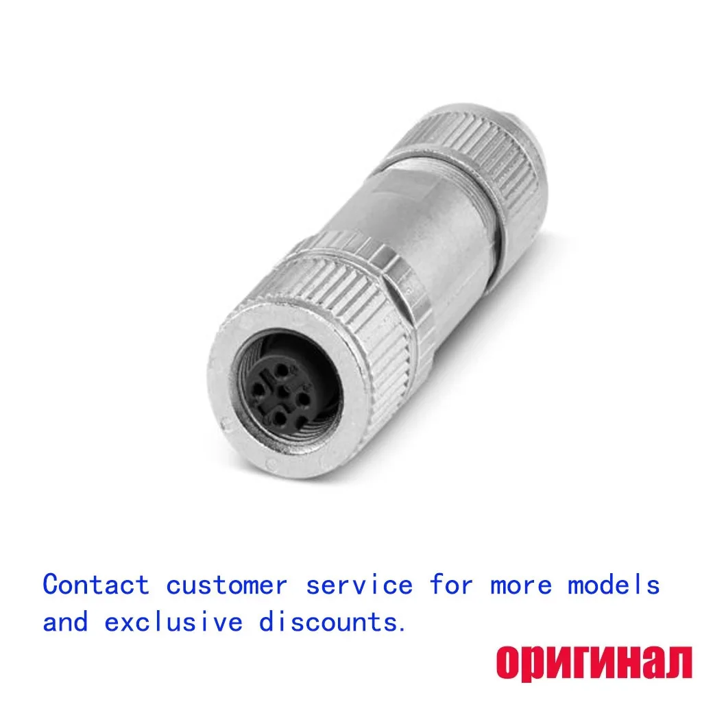 PHOENIX CONTACT 1424660 SACC-M12FS-5PL SH M12 Female 5 Pin Sensor Connector Push-in Terminals Straight Cable Installation
