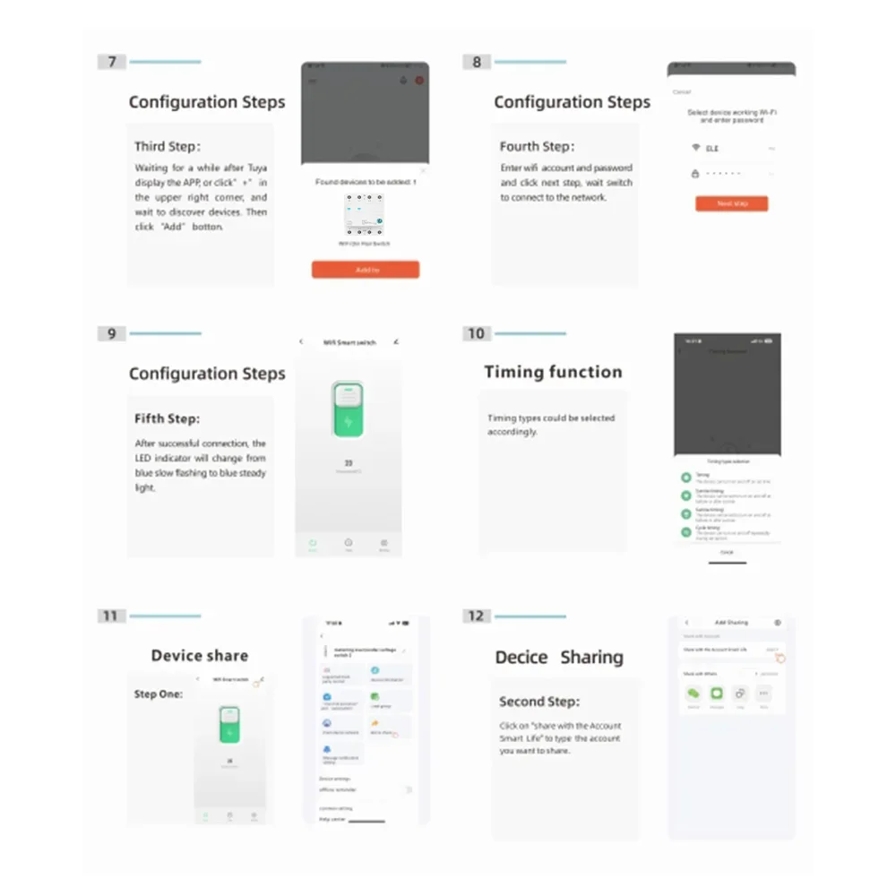 DIYGO 3P+N 4P WiFi Smart-Schutzschalter 1-63A ACTuya APP Fernbedienung Timer Relais Status Alexa Google Sprachsteuerung DIN-Schiene MCB – Detail 13