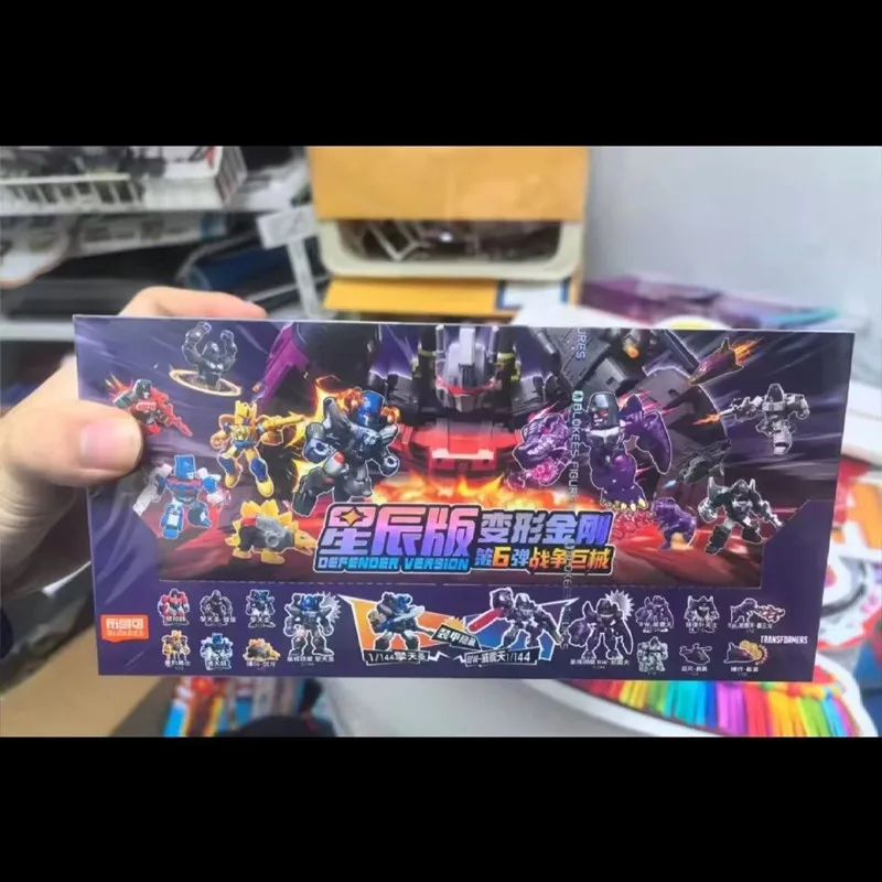 Original Transformer Blind box Toys Defender Version Megatron Optimus Prime Starscream Bumblebee Building Blocks Action Figure view 6