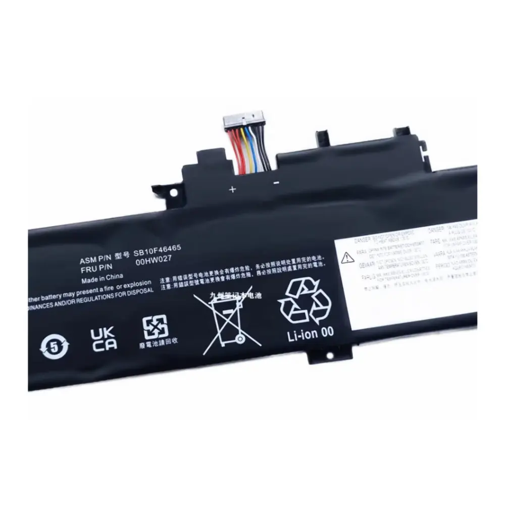 Baterai Laptop 00HW026 00HW027 baru untuk Lenovo ThinkPad Yoga 260 370 X260 X380 0101av432 01AV433 SB10K97589 K97590