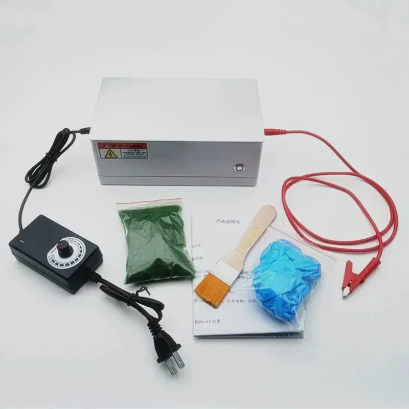 Electrostatic Flocking Machine for DIY Military Mountain Model Grass Planting Desktop Toy Interior Fluff Applicator Tool