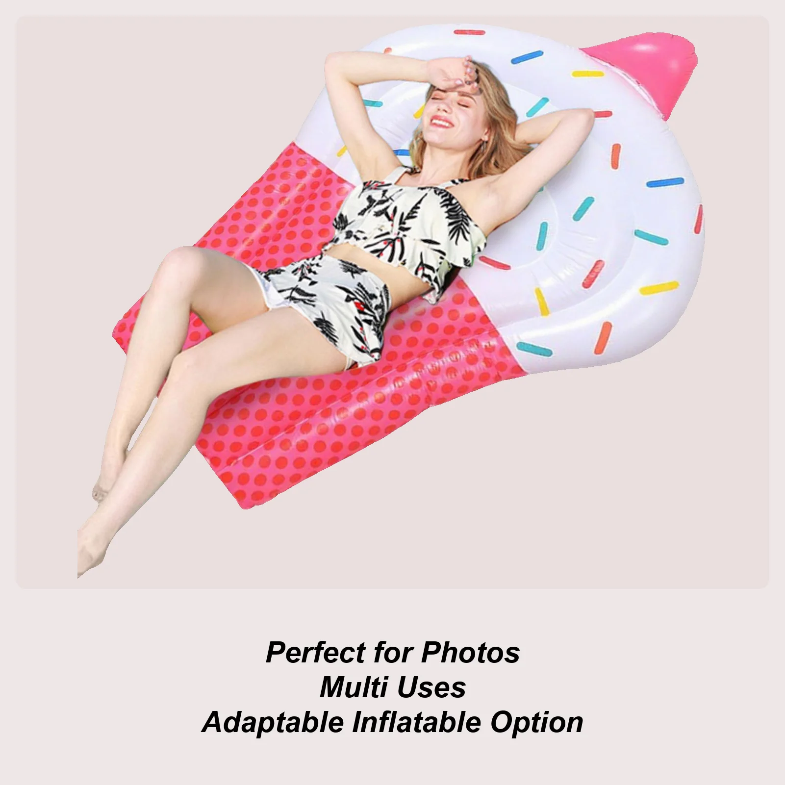 

Swimming Pool Floats Cake Shape Swimming Pool Floats Adults Lounge Water Mat Raft Pvc Floatie Toys Pad Bed For Garden Beach Lake