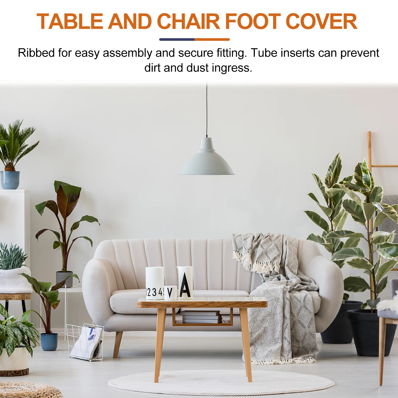 

20pcs PVC Table Chair Foot Covers Square Plastic Plug Glide Insert Protector Anti Scratch Furniture Leg Feet Caps
