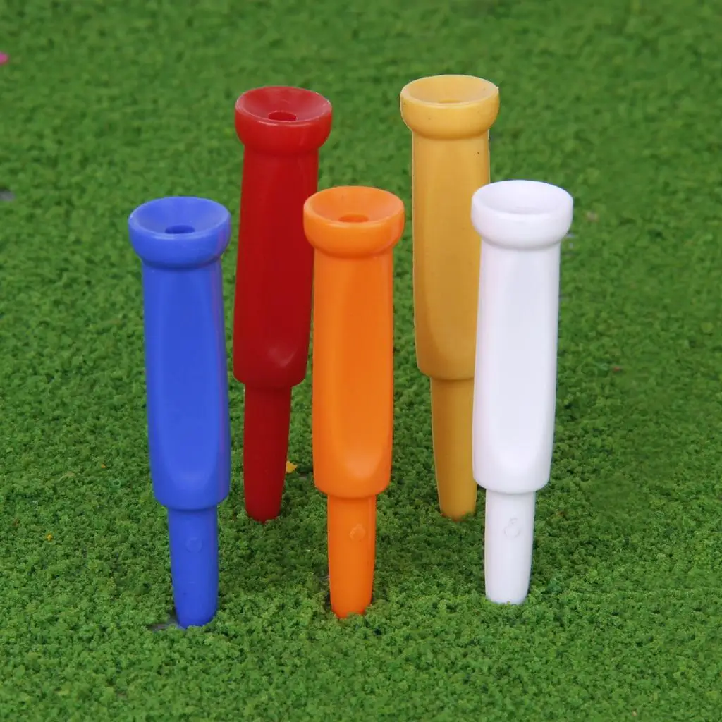 Large 35pcs Plastic Wedge Castle golf professional tees 70mm (2 3/4 