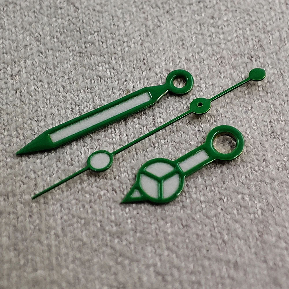 NH35 Hands Silver Black Red Strong Green Luminous Pointer Suitable For NH35/NH36/4R/7S Movement Watch Parts Replace