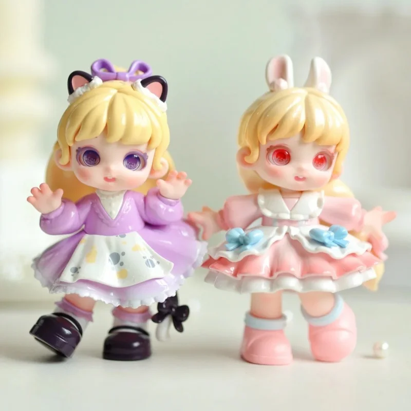 

Authentic Miana Senling Tea Party Series Blind Box One Generation Cute Handmade Fashion Desktop Decoration Girl Surprise Gift